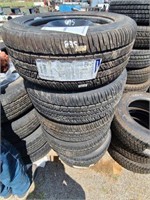 6 Goodyear P235/55R17 Tires
