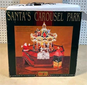 New in box- Santas Carousel park