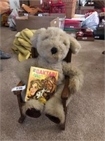 Doll Rocking Chair, Bear, Children's Book