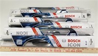 STORE RETURNS/SALVAGE- Bosch Icon windshield