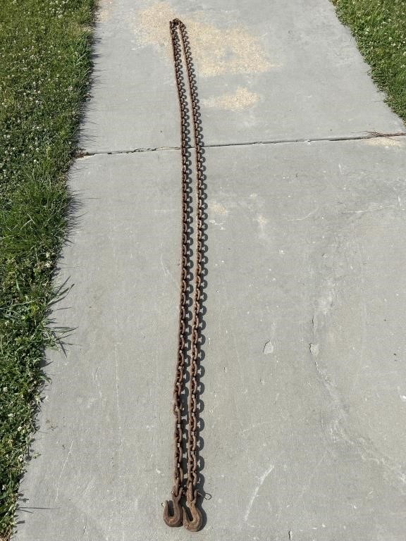 20’ Two Hook Towing Chain