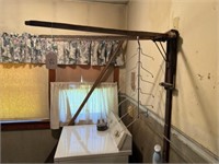 Antique Drying Rack, Bring Tools to Remove