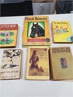 Vintage young adult books, Little Men, Black