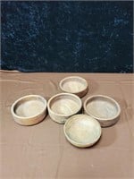 Group of handmade Appalachian bowls by Leroy