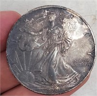 2001 Silver Dollar