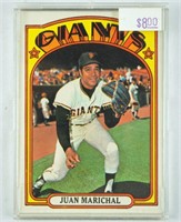 1972 Juan Marichal  #567 Baseball Card