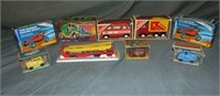 Assorted Vintage Toy Vehicles in Boxes.