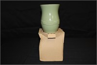 Longaberger Pottery Woven Traditions Utensil Vase