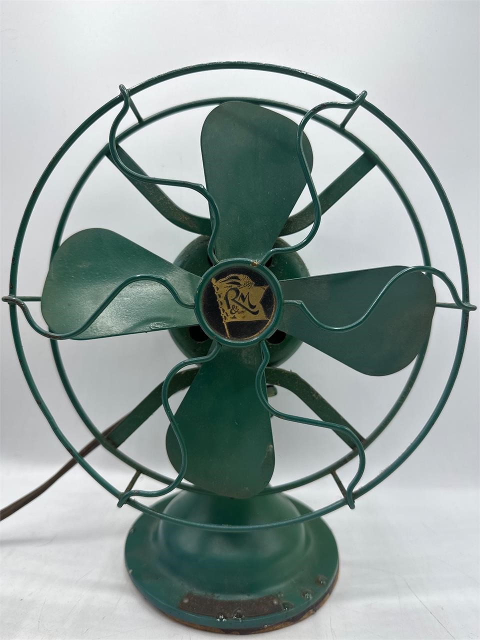 Antique R&M electric fan