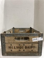 Hillside Dairy Milk Crate