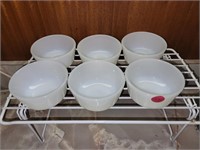 Set of 6 Small Fire King Dishes (kitchen)