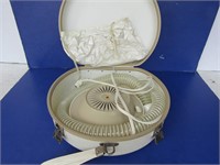 Vintage GE Deluxe Hairdryer in Case