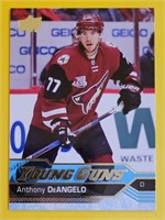 Anthony DeAngelo 2016-17 UD Young Guns Rookie Card