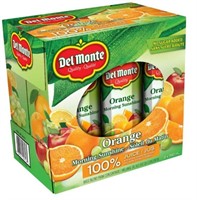 6-Pk Del Monte Orange Juice, 960ml
