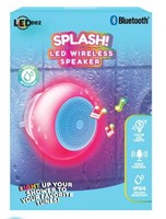 Ledeez Splash! Multi-Color Wireless Bluetooth LED