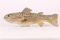 15.5" Handcarved and Painted Fish Model by