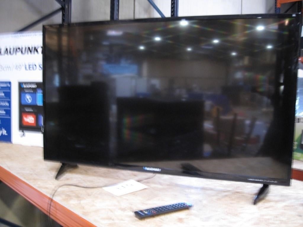 aIDS Bror Vice Blaupunkt 49" LED Smart TV | Campen Auktioner A/S