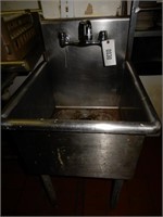 Stainless Steel Large Basin Sink With Faucet