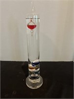Galileo Thermometer, Stands 13in Tall