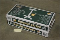 (2) Roller Support Stands - Freight Damage