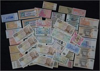 50 Uncirculated World Banknotes