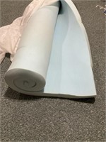 Memory foam 2.5” thick mattress topper king