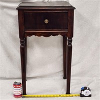 Lamp End Entry Table Plant Stand