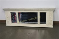 Antique 3 Section Beveled Mirror