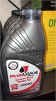 6 Qts- Penn grade synthetic blend motor oil 5W-30