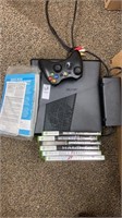 Xbox 360 w/ games