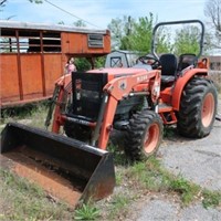 Kubota L3830 Tractor, 4WD, W/M246 Loader, 665H