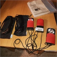 2 Sony 3D Glasses & 3 Battery Flashligts