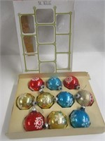 VINTAGE GLASS ORNAMENTS