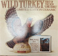 VTG Wild Turkey Lore Series Decanter Org Box
