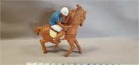 Equestrian Polo Horse Figurine