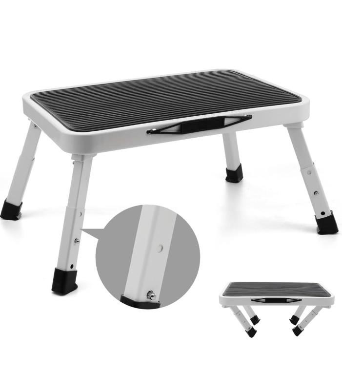 Grey GLIGAM Step Stool,Step Ladder,Folding Step