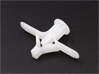 White (One Size, Anchor 50pcs) Hollow-Wall