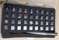 A to Z and 0 to 9 Leather Stamp Kit