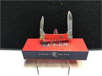 Queen Steel Moose Red Acrylic Handle