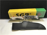 SGB Wolverine Hunter Micarta Handle