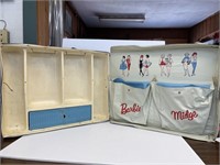 Vintage 1964 Spp Barbie & Midge Doll Carry Case