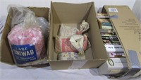 (3) Box lots – Full and partial bags of lead