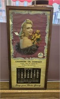 1947 Richfield Oil Advertising Calendar Framed-