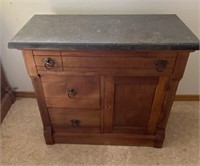 Vtg Dresser w/ Marble Removable Top