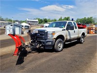 2012 Ford F350 SD Plow & Salter