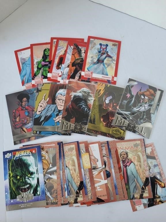Marvel 35 Card Lot
