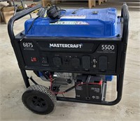 Mastercraft 5500W Generator W/Elec Start