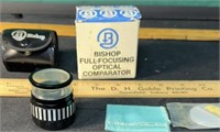Vintage Bishop Full-focusing Optical Comparator