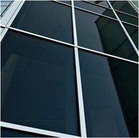 36in X 12ft Dark Window Film Privacy, Black