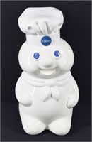 1988 Pillsbury Dough Boy Ceramic Cookie Jar - 12"h